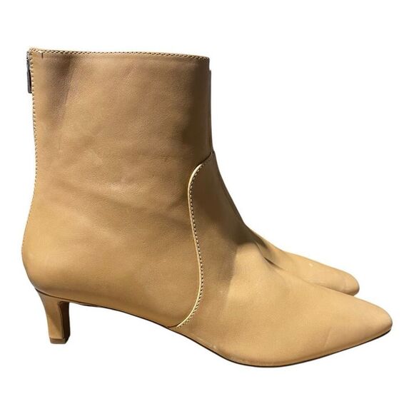 MADEWELL Boots WMNS 11 Sand Leather The Dimes Low Kitten-Heel Ankle Tan Spring - Picture 11 of 16